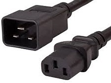 C13 To C20 Power Cable, 1.5m