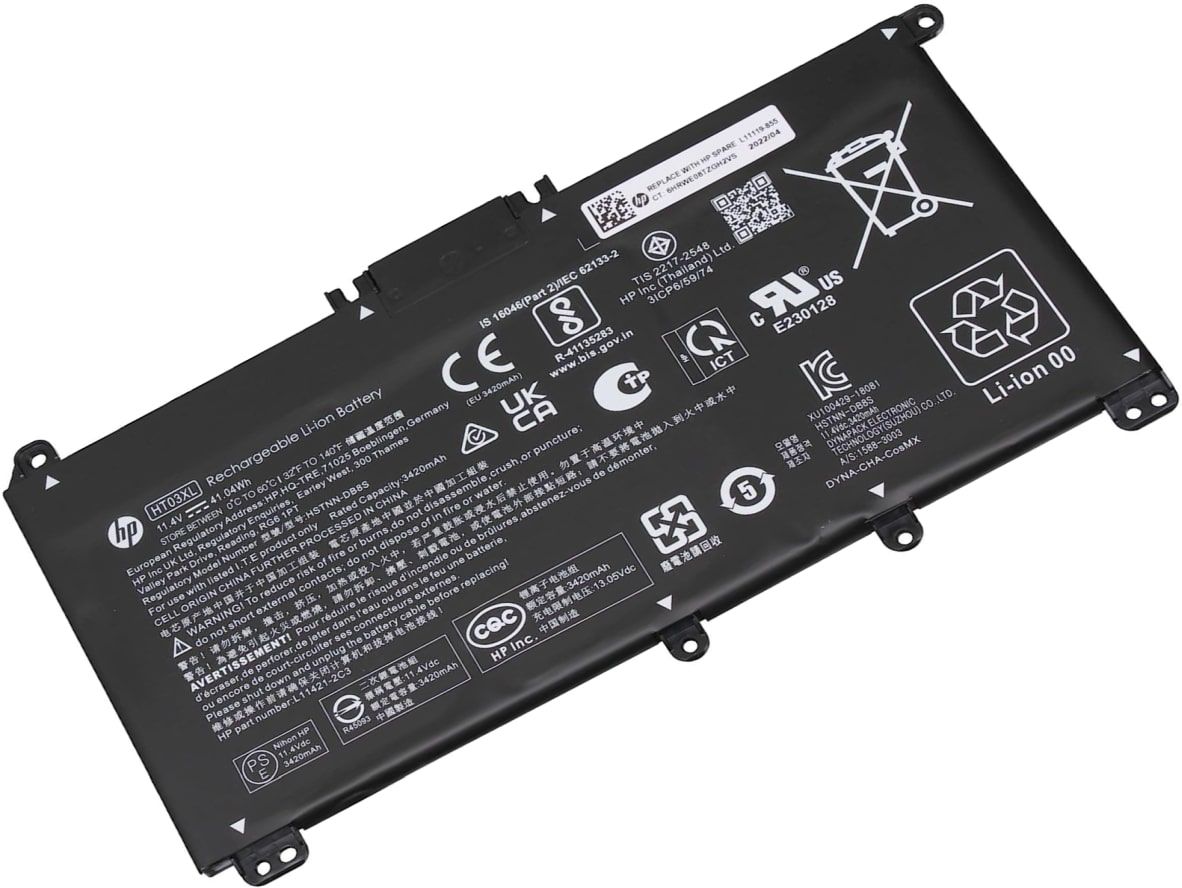 Battery For HP 15-DA1036TX
