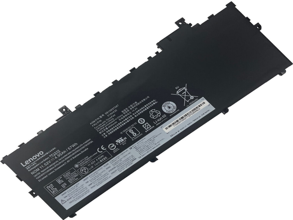 Battery For Lenovo Thinkpad X1 Carbon 5th 6th Gen